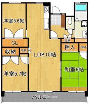 サルヴァトーレ東小倉の間取り画像