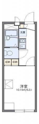 レオパレス西船ガーデンコートの間取り画像