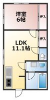 アカデミア横河原駅前の間取り画像