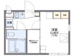 レオパレス第6鈴木ビルの間取り画像
