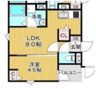 HGS服部天神の間取り画像