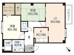 フォブール上田の間取り画像