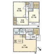 二俣川戸建の間取り画像