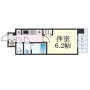 プレサンス難波デヴァンテの間取り画像