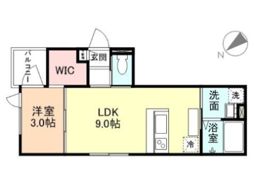 TRES神通の間取り画像