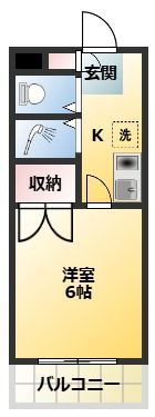 メゾン伊藤の間取り画像