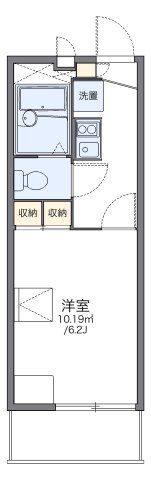 レオパレス九番街の間取り画像