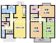 クレスト田原台の間取り画像