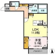 D-ROOMフィオレンテ富沢西の間取り画像