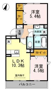 エスピガの間取り画像