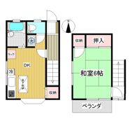ラッキーフラットの間取り画像