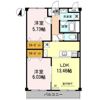 桜コートの間取り画像