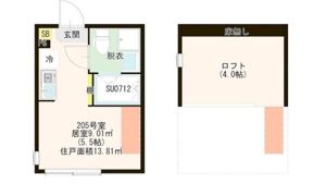 ハーモニーテラス関町IIの間取り画像