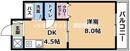 セラー野村の間取り画像