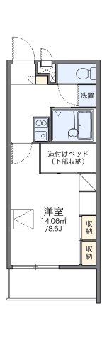 レオパレス池の辺の間取り画像