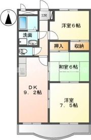 グランディア木太の間取り画像