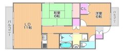 トレビーチナBの間取り画像
