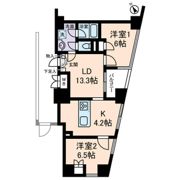グランシティラピュタタワーの間取り画像