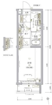 ARCOBALENO TORITSUKASEIの間取り画像