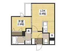 月光府中鹿籠壱番館の間取り画像