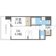 セレニテ十三ミラクの間取り画像