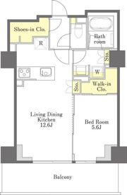 プライムメゾン江古田の杜WESTの間取り画像