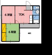 パルコパールⅠの間取り画像