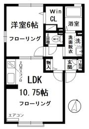 コートアダージオC棟の間取り画像