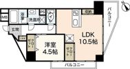 アルル五日市駅前の間取り画像