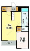 アクアコートの間取り画像