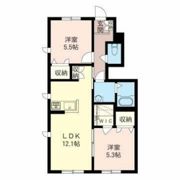 ヴィラ・ローズ Iの間取り画像