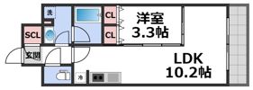 スプランディッド大阪EASTの間取り画像