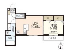 camphoraⅠの間取り画像
