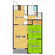 サンライフ水巻の間取り画像