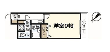 フローラル茶柱の間取り画像