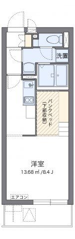 ミランダアイリスの間取り画像