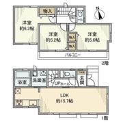 下高井戸戸建の間取り画像