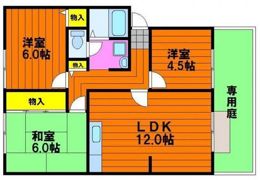 サンビレッジ西大寺 B棟の間取り画像