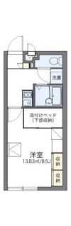 レオパレスセレーヌスの間取り画像