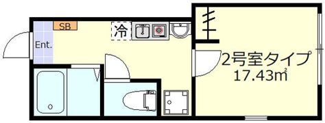 ディアマンテ北千住の間取り画像