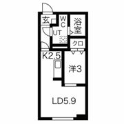 メリディアン国見駅前四番館の間取り画像