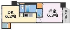 リフレス天王寺国分町の間取り画像