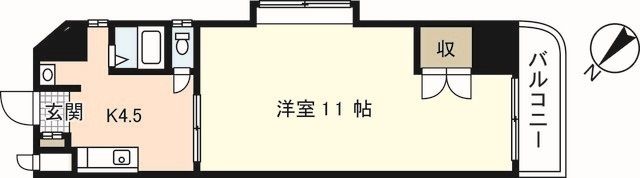 ヴィヴレ三滝の間取り画像