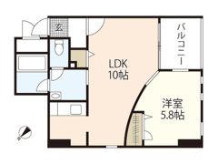 JEUNESSE翠町の間取り画像