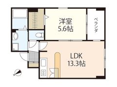 JEUNESSE翠町の間取り画像