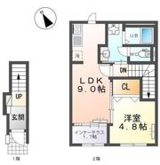 大曽根原町新築アパート②の間取り画像