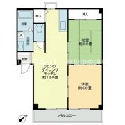 フォブール三幸Bの間取り画像