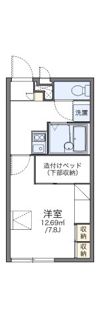 レオパレスグレイスコート 古江の間取り画像
