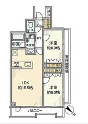 オープンレジデンシア白山の間取り画像