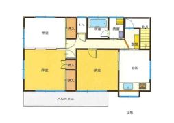 貸家 横須賀市長井5丁目の間取り画像